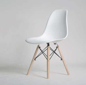 Обеденный стул derstuhl DSL 110 Wood (белый) в Ишиме