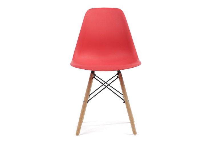 Обеденный стул DSL 110 Wood (красный) в Тюмени - изображение 2