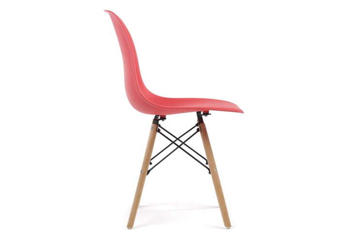 Обеденный стул DSL 110 Wood (красный) в Заводоуковске - изображение 3