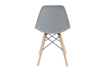 Обеденный стул DSL 110 Wood (светло-серый) в Тюмени - предосмотр 2