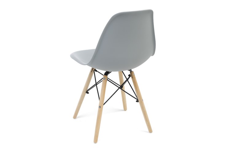 Обеденный стул DSL 110 Wood (светло-серый) в Заводоуковске - изображение 3