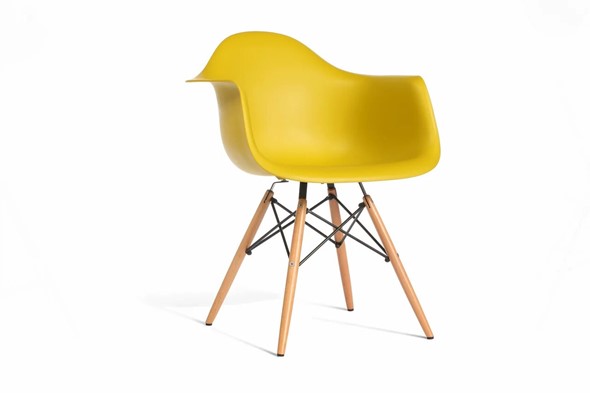 Обеденный стул DSL 330 Wood (лимон) в Заводоуковске - изображение