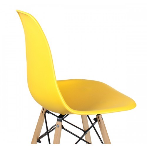 Кухонный стул EAMES DSW WX-503 PP-пластик желтый в Тюмени - изображение 4