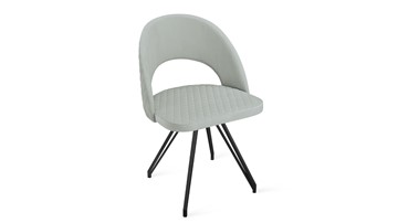 Обеденный стул Гэтсби К4 (Черный муар/Велюр Confetti Silver) в Заводоуковске