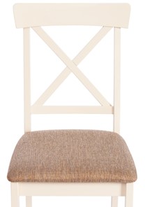Обеденный стул Гольфи 2, дерево гевея 45х51х94 Ivory white/ткань кор.-зол 1505-9 арт.19557 в Тюмени - предосмотр 5