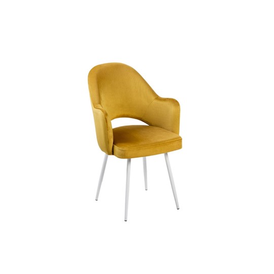 Обеденный стул Клео Грэйс, ножки Белый в Заводоуковске - изображение 4