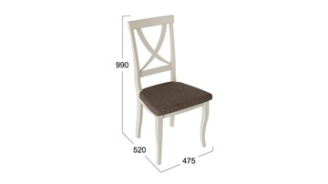 Кухонный стул Лион 2 (Слоновая кость/тк №112) в Тюмени - предосмотр 2
