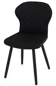 Обеденный стул Марио (Nero Т145/ноги черные) в Заводоуковске - предосмотр 1
