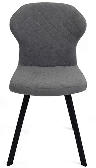 Обеденный стул Марио (Светло-серый Т180/ноги черные) в Заводоуковске - изображение 1