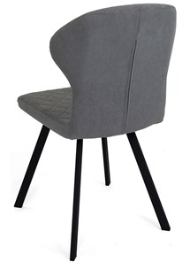 Обеденный стул Марио (Светло-серый Т180/ноги черные) в Тюмени - предосмотр 4