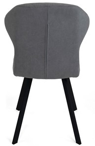 Обеденный стул Марио (Светло-серый Т180/ноги черные) в Тюмени - предосмотр 5