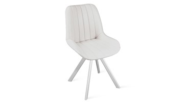 Обеденный стул Марвел Исп. 2 К2 (Белый матовый/Кож.зам Polo White) в Тюмени