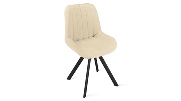 Обеденный стул Марвел Исп. 2 К2 (Черный муар/Велюр Confetti Cream) в Тюмени