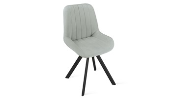 Обеденный стул Марвел Исп. 2 К2 (Черный муар/Велюр Confetti Silver) в Тюмени