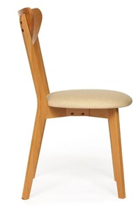 Обеденный стул MAXI (Макси), бук/ткань 86x48,5x54,5 Бежевый/ натуральный бук арт.19593 в Заводоуковске - предосмотр 1