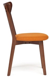 Обеденный стул MAXI (Макси), бук/ткань 86x48,5x54,5 Оранжевый/коричневый арт.19591 в Заводоуковске - предосмотр 2