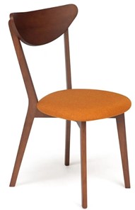 Обеденный стул MAXI (Макси), бук/ткань 86x48,5x54,5 Оранжевый/коричневый арт.19591 в Ишиме