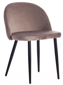 Кухонный стул MELODY (mod. 4997) 52х49х78 серо-бежевый/черные ножки в Тюмени