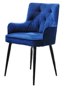 Мягкий стул Модерн синий в Тюмени