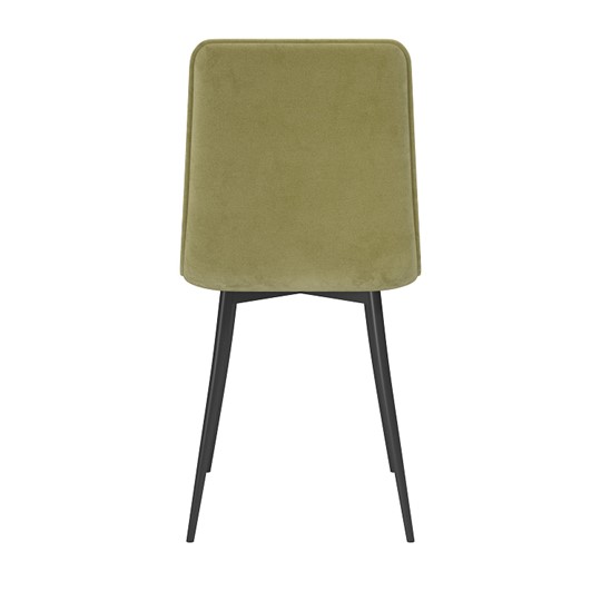 Кухонный стул Нео, велюр тенерифе нефрит/Цвет металл черный в Тюмени - изображение 3