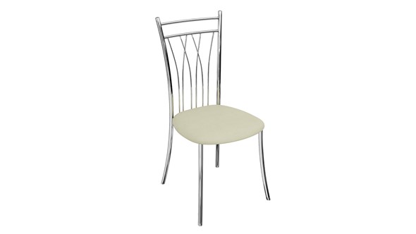 Кухонный стул Премьер А1.03-02 (Серый, Светло-бежевый) в Заводоуковске - изображение