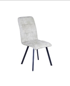 Обеденный стул Премьер С166 квадрат серый (под хром) в Ишиме