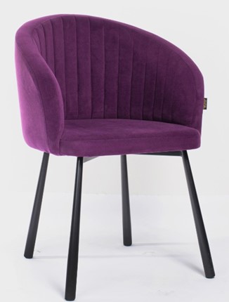 Мягкий стул Шарм фиолетовый в Тюмени - изображение
