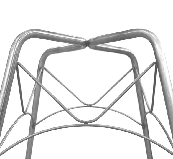 Кухонный стул SHT-ST29/S107 (оранжевый ral2003/хром лак) в Заводоуковске - изображение 5