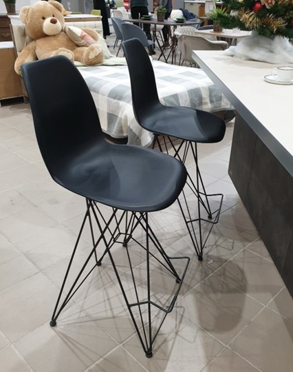 Кухонный стул SHT-ST29/S70 (голубой pan 278/темный орех/черный) в Заводоуковске - изображение 27