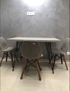Кухонный стул SHT-ST29/S70 (серый ral 7040/темный орех/черный) в Тюмени - предосмотр 23