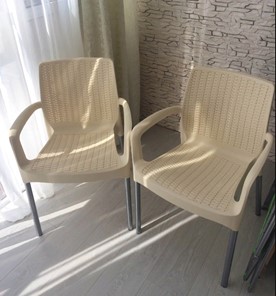 Обеденный стул SHT-ST68/S424 (бежевый/коричневый муар) в Заводоуковске - предосмотр 21