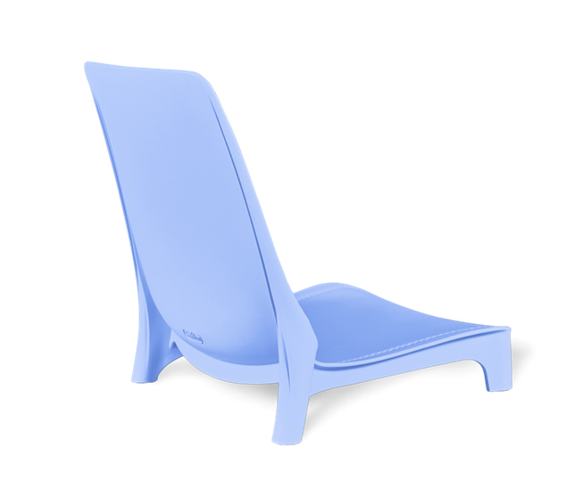 Обеденный стул SHT-ST75/S424-C (голубой/коричневый муар) в Заводоуковске - изображение 2