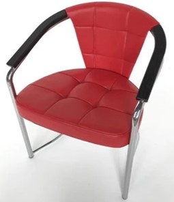 Обеденный стул Сонара комфорт С118-1 (отшив квадрат, опора - под хром) в Тюмени - предосмотр