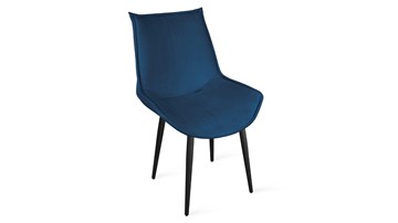 Обеденный стул Тейлор Исп. 2 К1С (Черный муар/Велюр Confetti Blue) в Тюмени