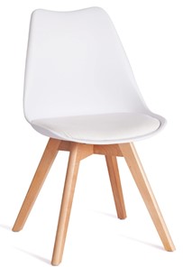 Кухонный стул TULIP (mod. 73-1) 47,5х55х80 белый арт.20220 в Ишиме