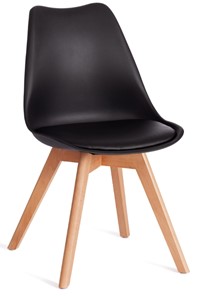 Обеденный стул TULIP (mod. 73-1) 47,5х55х80 черный арт.20222 в Заводоуковске
