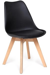 Кухонный стул TULIP (mod. 73) 48,5х52,5х83 черный арт.14210 в Заводоуковске
