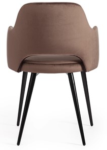 Кухонный стул VALKYRIA (mod. 711) 55х55х80 коричневый barkhat 12/черный арт.19001 в Тюмени - предосмотр 3