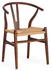Обеденный стул WISHBONE (mod.CB2212) 57х50,5х79,5 Темный Орех (№5) арт.20506 в Тюмени