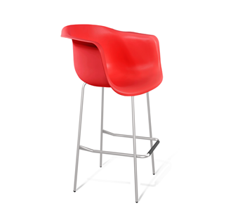 Барный стул SHT-ST31/S29 (красный/хром лак) в Тюмени - предосмотр