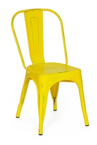 Обеденный стул LOFT CHAIR (mod. 012) 45х35х85 желтый/yellow vintage арт.11719 в Заводоуковске
