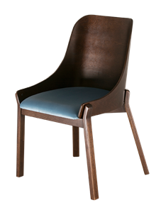 Обеденный стул ГринТри Моган с каркасом цвета Венге в Тюмени