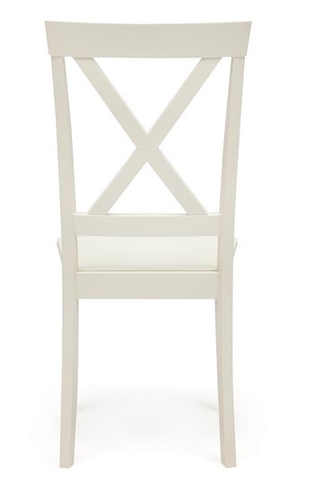 Обеденный стул с подлокотниками GOLFI (Гольфи) 44x54x95 pure white (402) арт.13548 в Тюмени - изображение 2