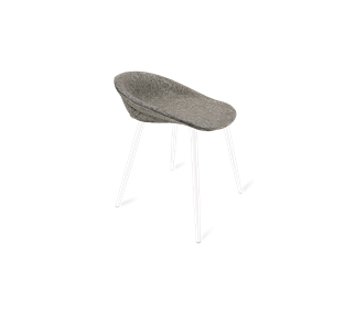 Обеденный стул SHT-ST19-SF1 / SHT-S95-1 (коричневый сахар/белый муар) в Тюмени