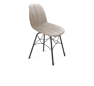 Обеденный стул SHT-ST29-С1 / SHT-S107 (лунный камень/черный муар) в Тюмени
