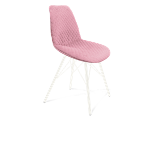 Обеденный стул SHT-ST29-С22 / SHT-S37 (розовый зефир/белый муар) в Тюмени