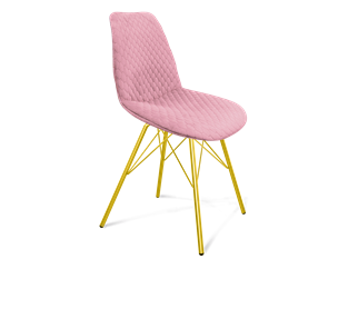 Обеденный стул SHT-ST29-С22 / SHT-S37 (розовый зефир/золото) в Заводоуковске