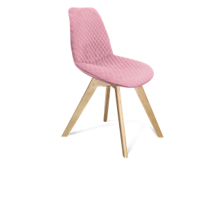 Обеденный стул SHT-ST29-С22 / SHT-S39 (розовый зефир/прозрачный лак) в Тюмени