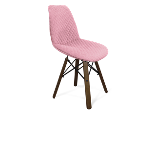 Обеденный стул SHT-ST29-С22 / SHT-S70 (розовый зефир/темный орех/черный муар) в Тюмени