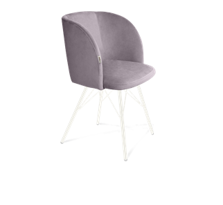 Обеденный стул SHT-ST33 / SHT-S37 (сиреневая орхидея/белый муар) в Заводоуковске - предосмотр